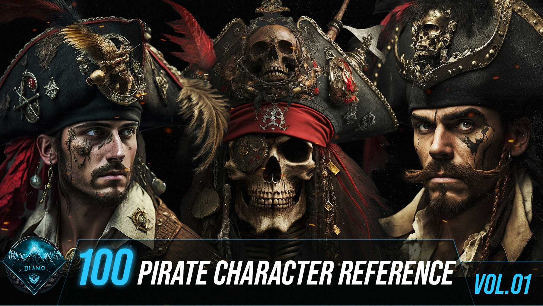 ArtStation - 100 Pirate Character | Artworks