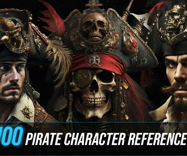 ArtStation - 100 Pirate Character | Artworks