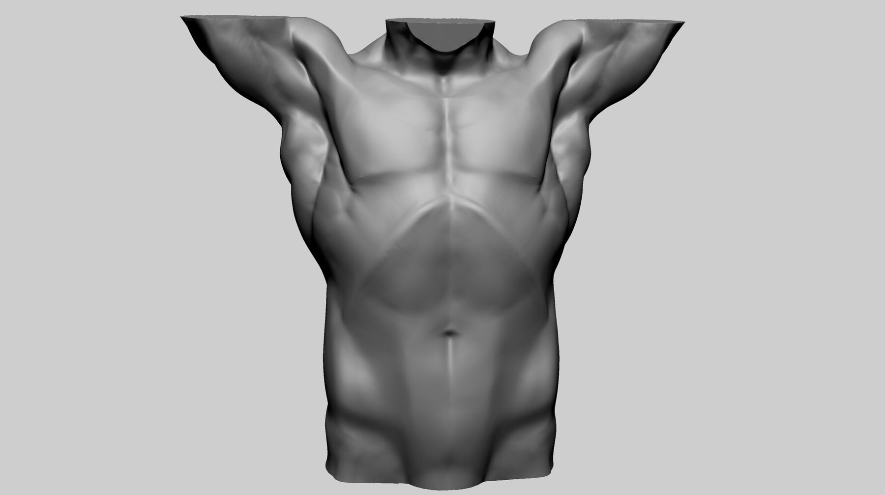 Artstation Base Male Torso D Resources