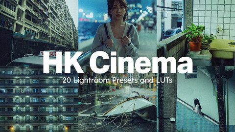 HK Cinema - 20 LUTs and Lightroom Presets