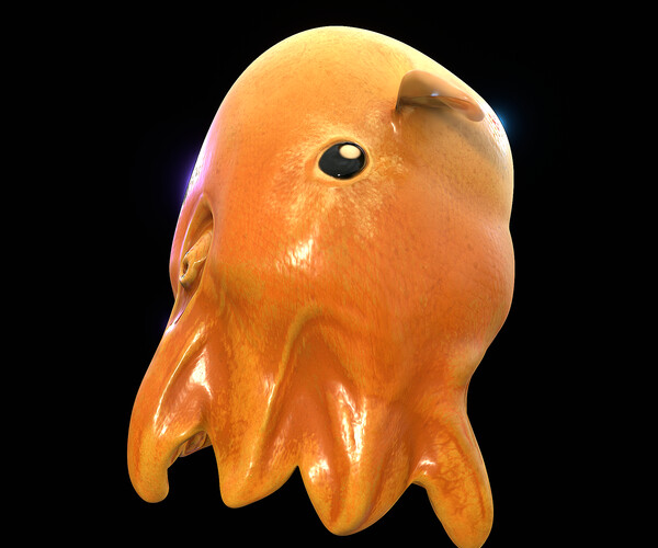 ArtStation - Grimpoteuthis - Dumbo Octopus - Ngchipv | Game Assets