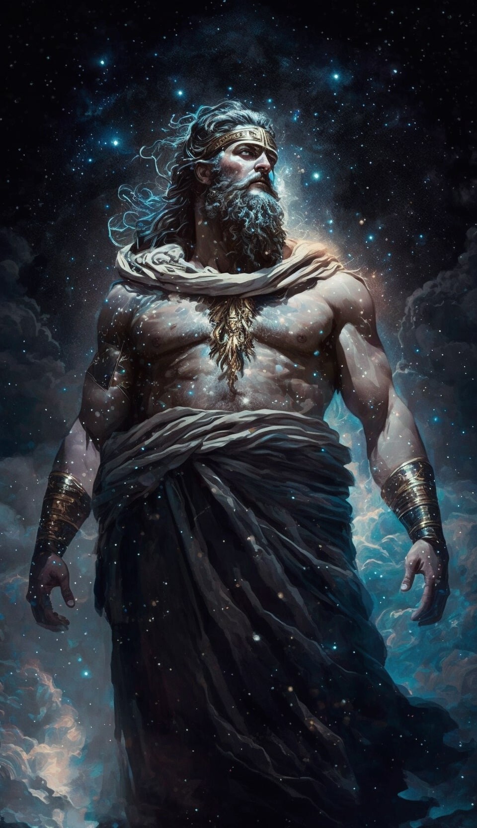 ArtStation - Greek God V2: Original Wall Art Digital Print | Artworks