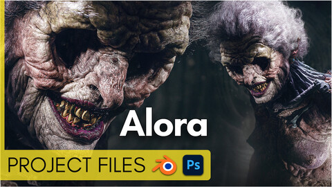 Alora - Character Illustration Project Files