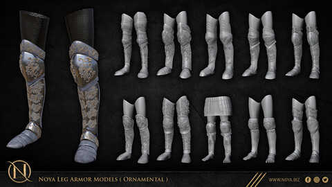 Noya Leg Armor Models ( Ornamental )
