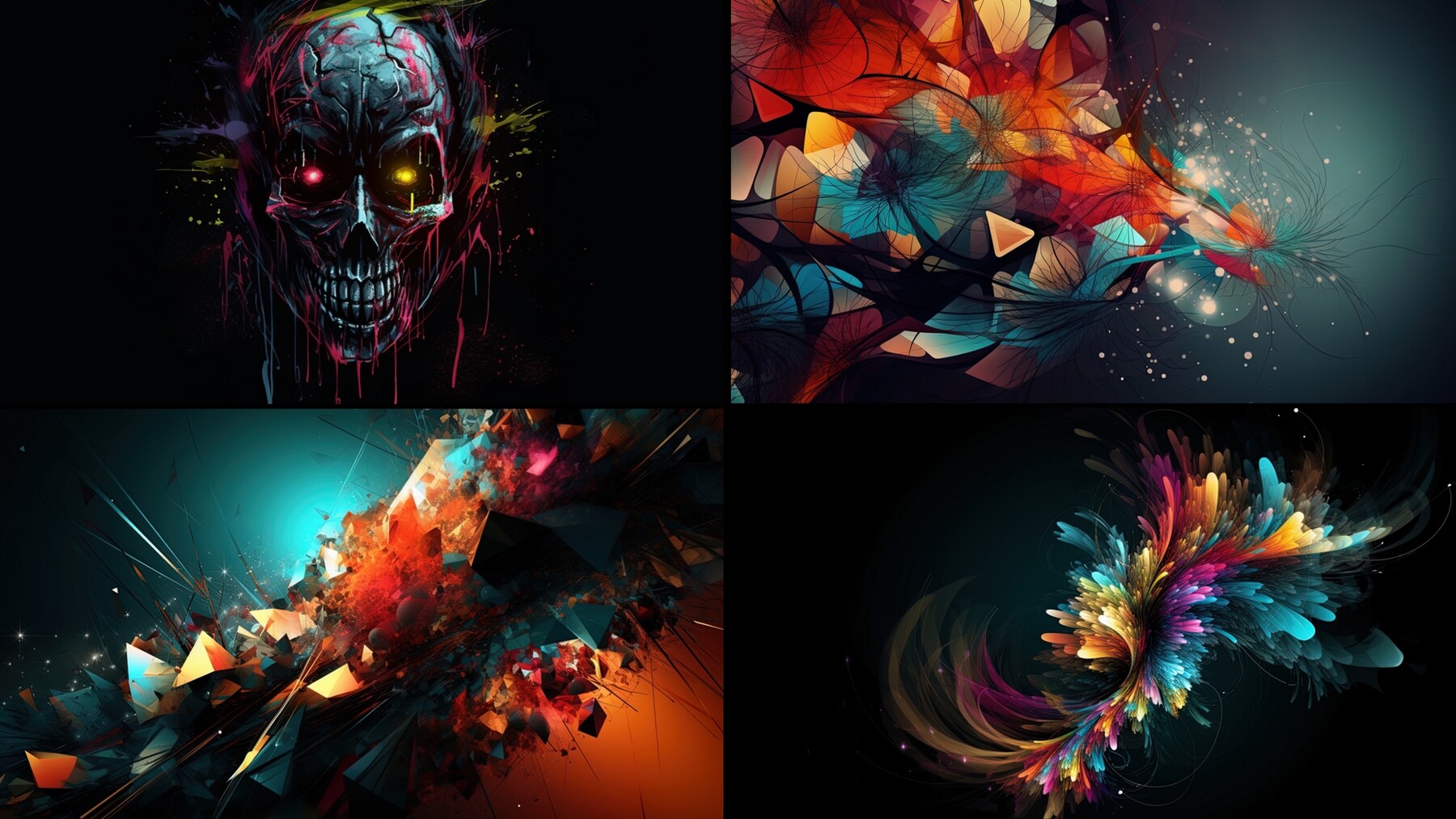 100 Abstract Wallpapers - 8K Resolution + a free gift