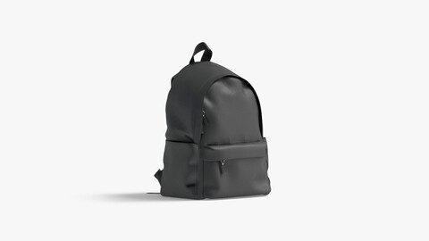 Black Backpack - travel school rucksack