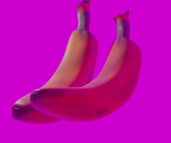 Artstation Banana Game Assets