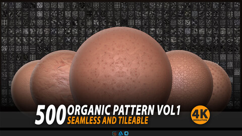 500 Organic Pattern Vol1