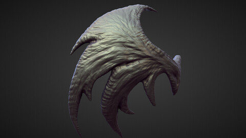 WING24 high poly sculpt