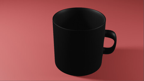 black mug blender