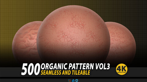 500 Organic Pattern Vol3
