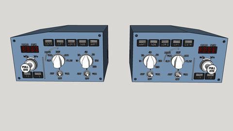 A320 / A330 EFIS control panel - CPT and FO