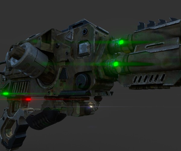 ArtStation - AlienGun | Game Assets