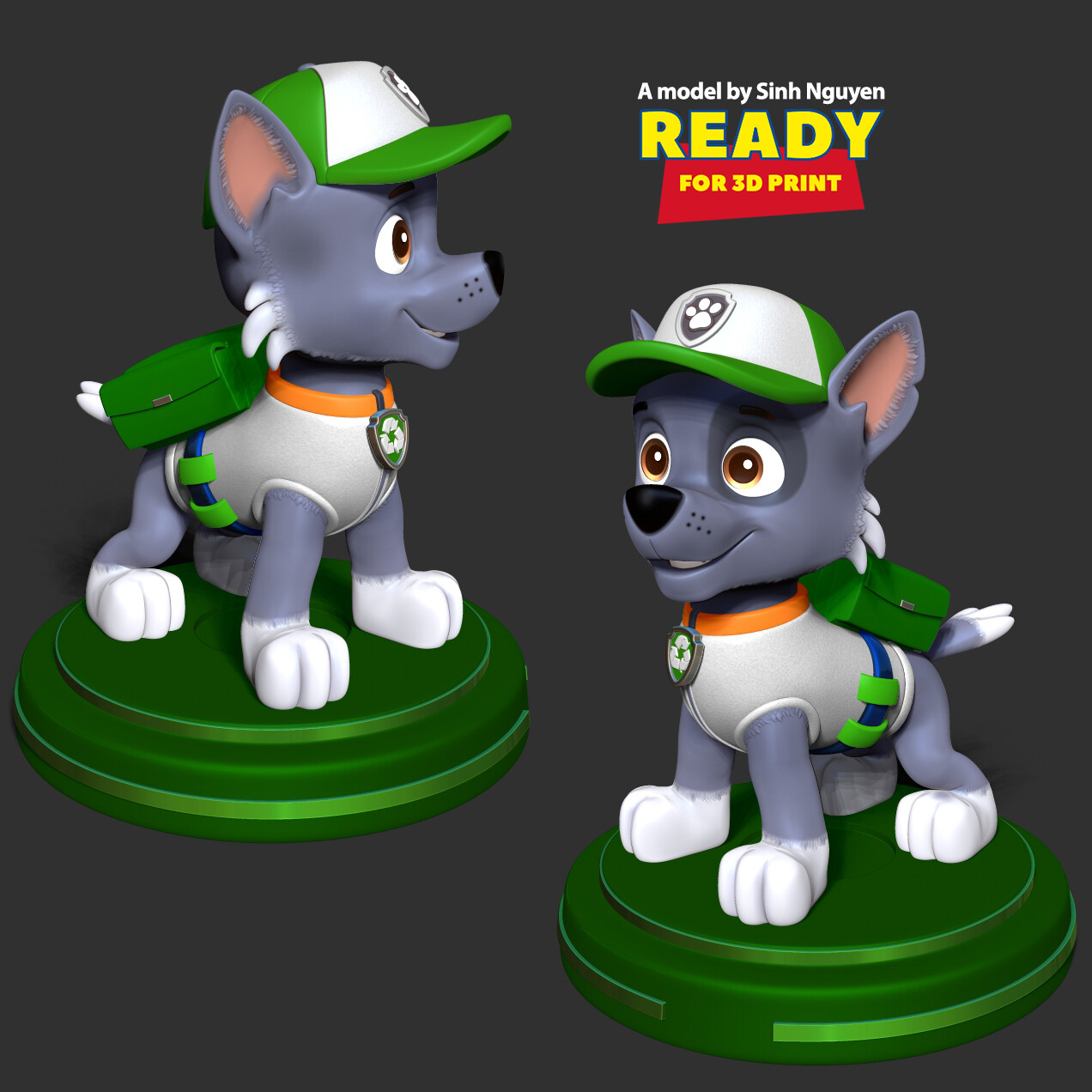 Rocky - Paw Patrol Fanart