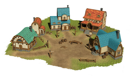 Stylized Village