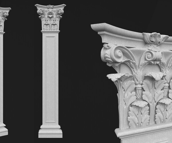 ArtStation - Column Decorative 19 | Resources