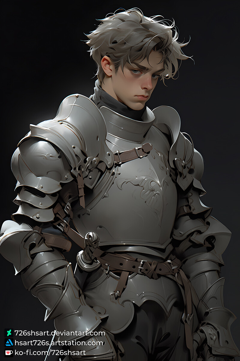 Artstation The Knights Complete Images Set Prompts Artworks