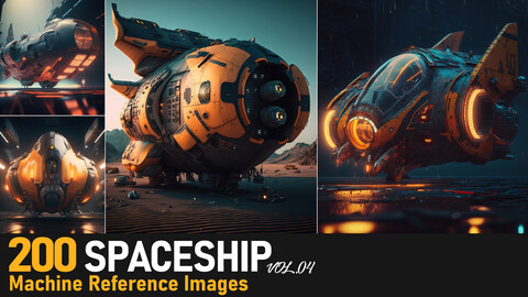 Spaceship VOL.04|4K Reference Images