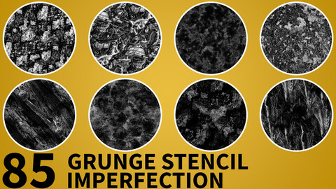 High Quality Useful Grunge Stencil Imperfection vol.1