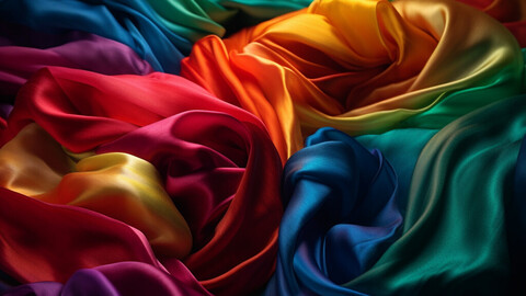 Rainbow Silk No.1