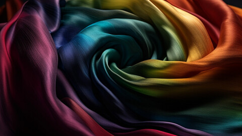 Rainbow Silk No.2