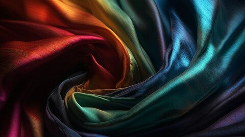 Rainbow Silk No.3