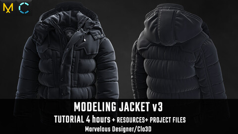 Tutorial MD/Clo3D - Jacket v3