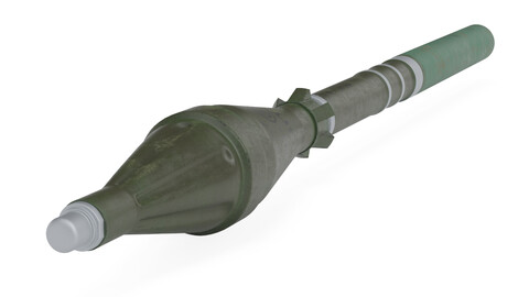 Rocket Grenade PG 7VL for RPG 7 3D Model