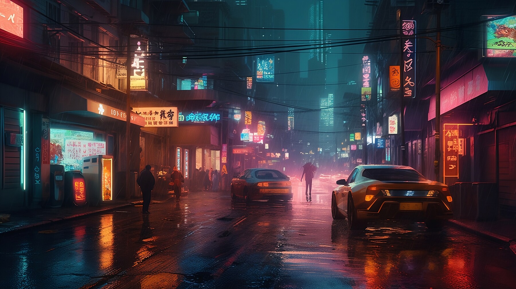 ArtStation - Cyberpunk City Wallpapers | Artworks