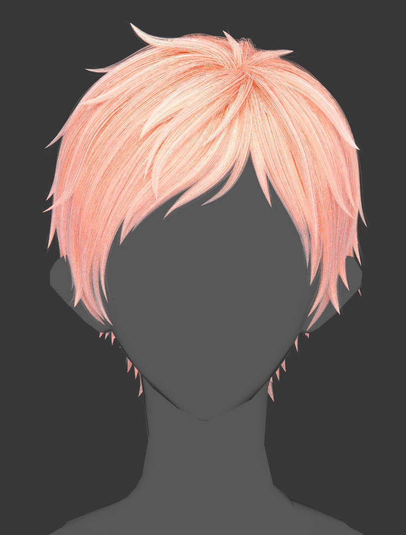 anime boy hairstyles side view
