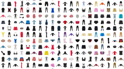 Discover the Ultimate Clothing Collection - 375 3D Scanned Skirts, Pants, Jackets, Coats, Heels, Boots, and More!