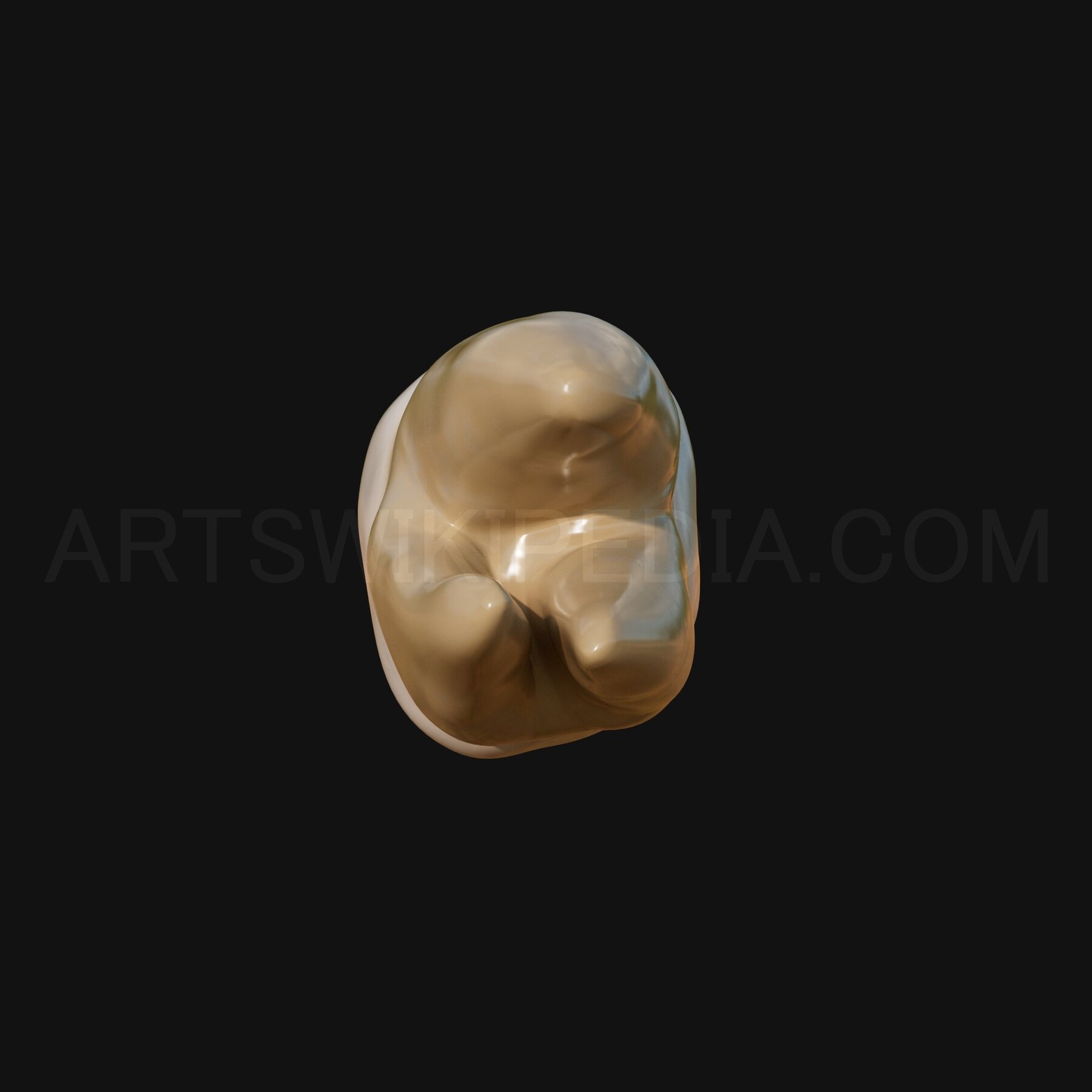 ArtStation - 3D Model Of Maxillary Left Third Moler | Resources