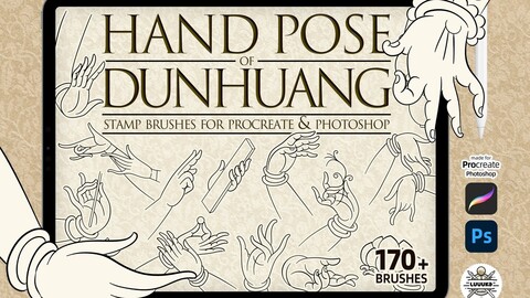 Hand Pose of Dunhuang Musicians