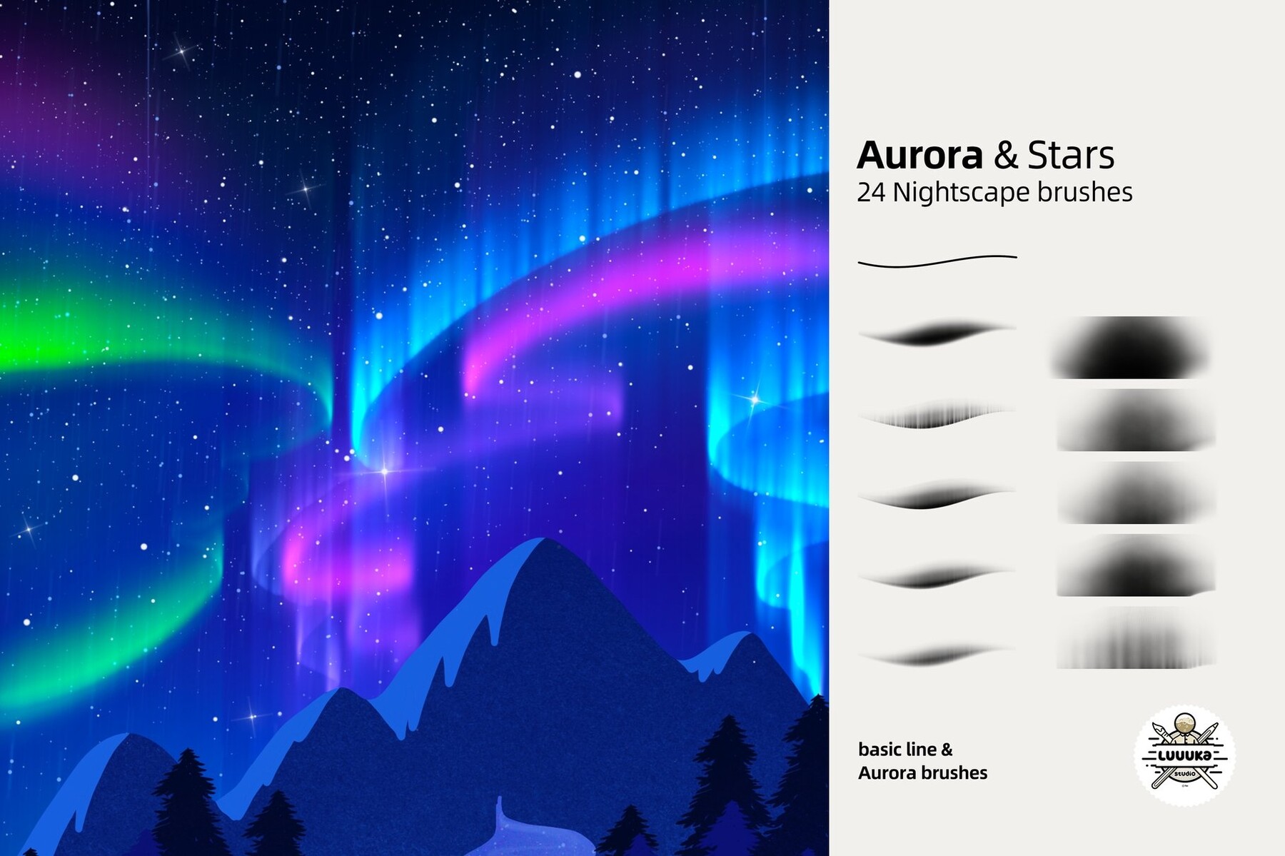 Aurora Art Brushes