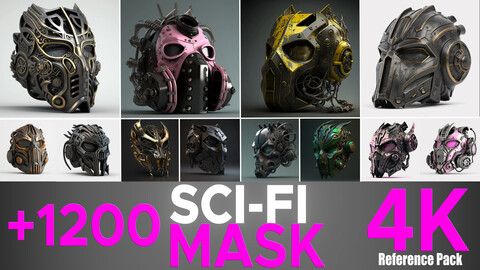 +1200 SCI-FI MASK (4K)