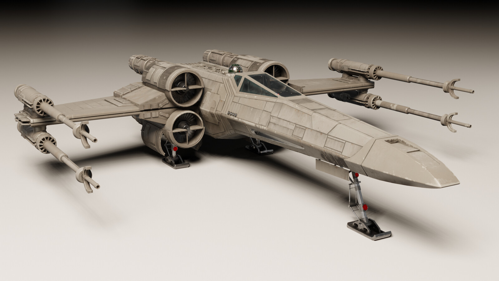 Artstation - X-wing Starfighter - Star Wars 