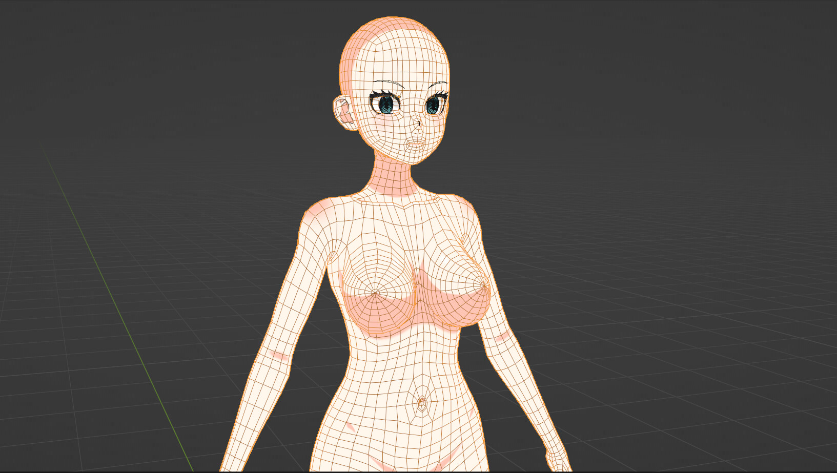 ArtStation - Character - Anime Girl Body Base