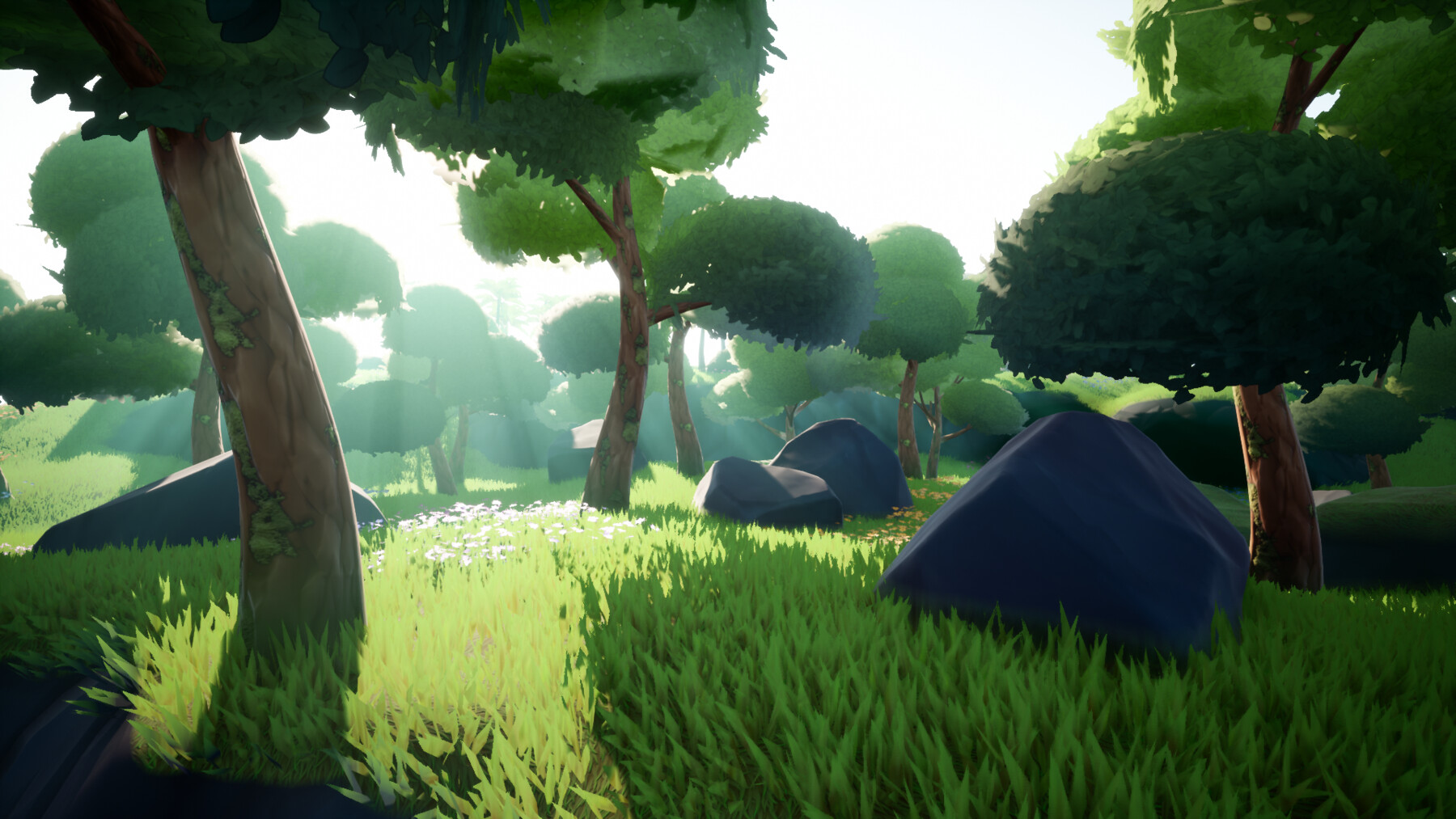 ArtStation - LUSH: Stylized Environment Set | Game Assets