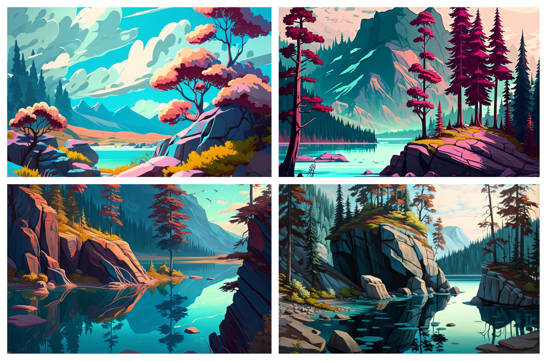ArtStation - 20+ Images of beautiful nature landscapes for references ...