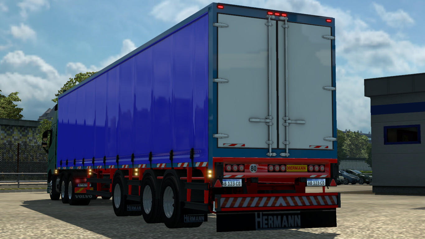 ArtStation - semirremolque HERMANN SIDER FOR ETS2 1.27 | Game Assets