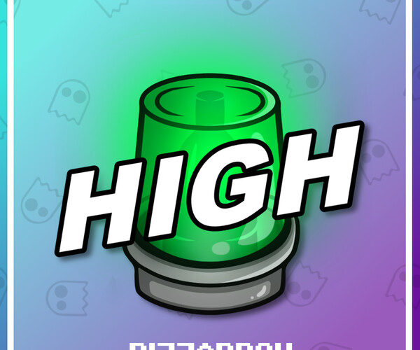 ArtStation - Twitch Emote: High Alert | Artworks