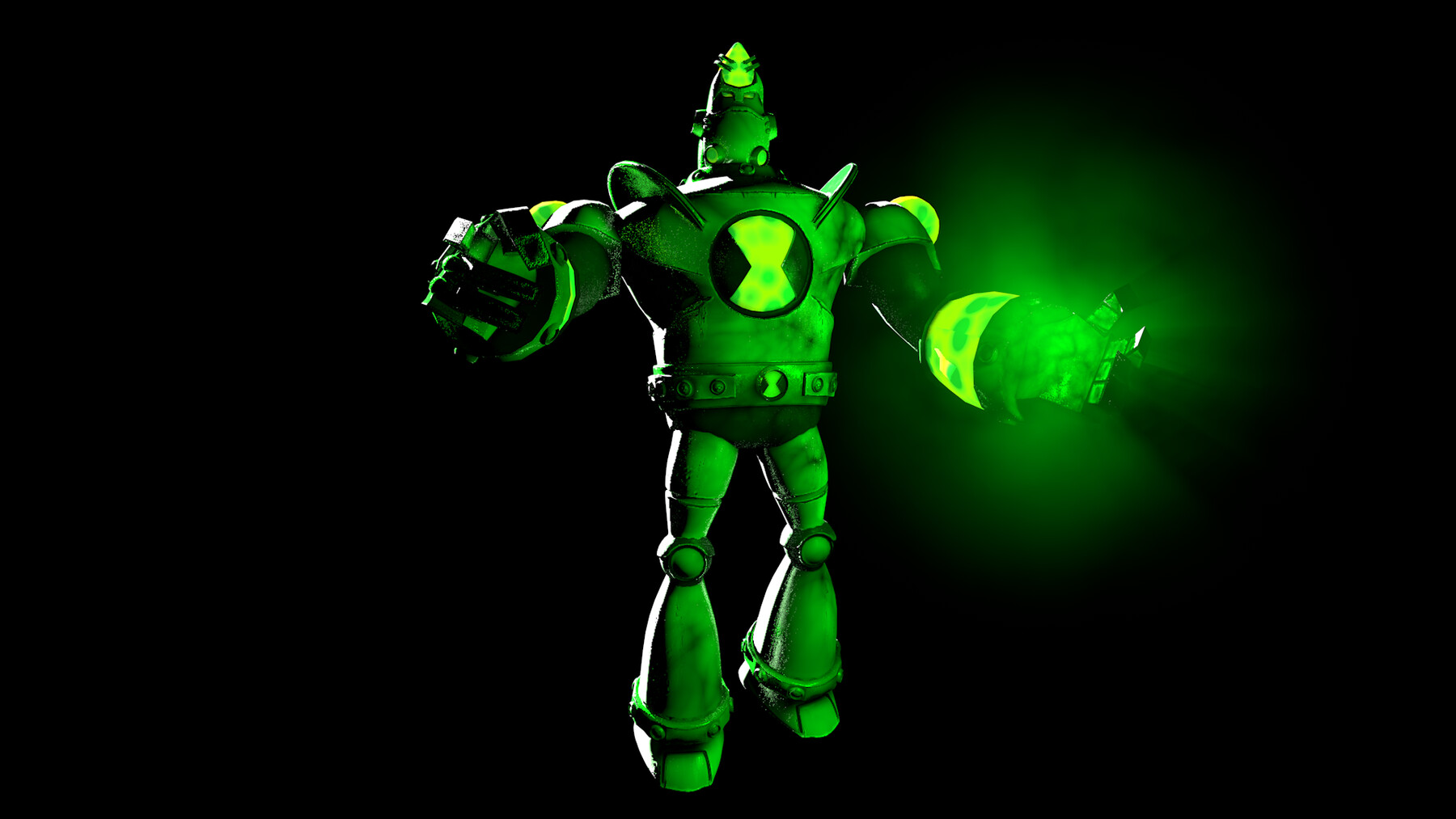 3D file Ben 10 Omniverse - NRG 3d Printable 🦸・3D printable model