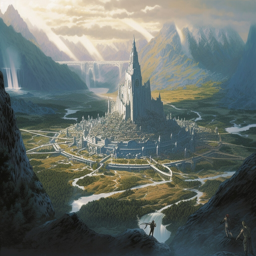 ArtStation - The Hidden City of Gondolin  Artworks