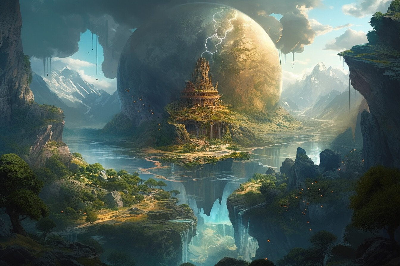 ArtStation - Cartographer of Imagination: Navigating the Realm where 