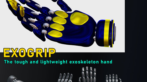RoboHand: The advanced exoskeleton hand