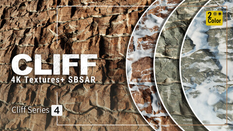 CS4 | Cliff - its Snow | 4K - SBSAR