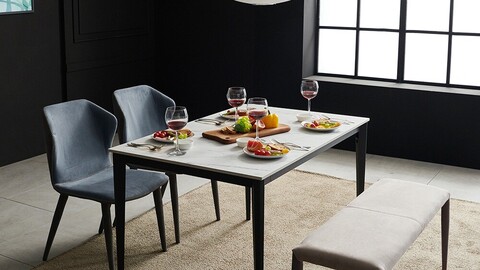 Ceramic Nordic Dining Table Set