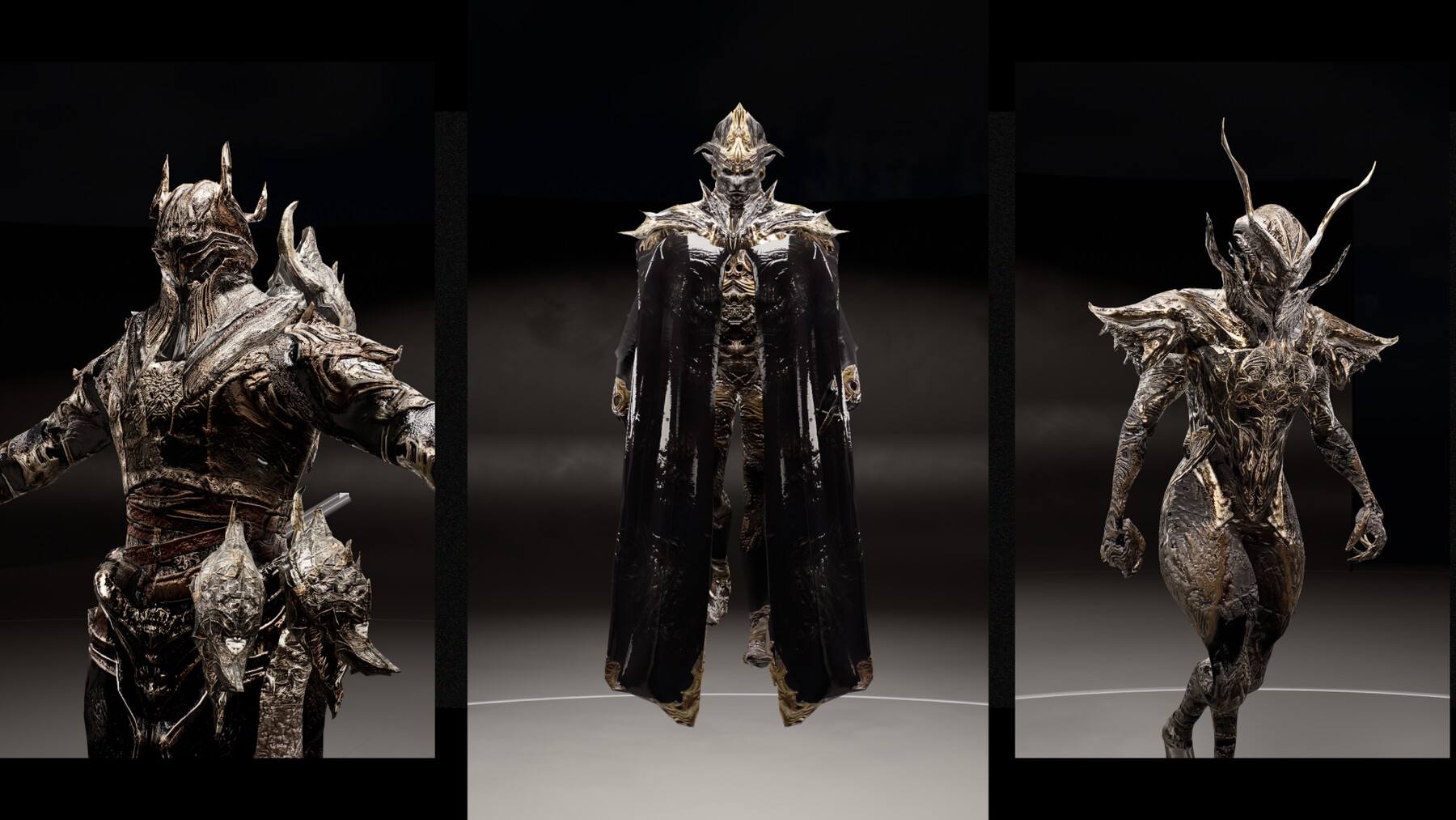 ArtStation - Black Moon BOSS BUNDLE - 50+ Models Characters, Weapons ...