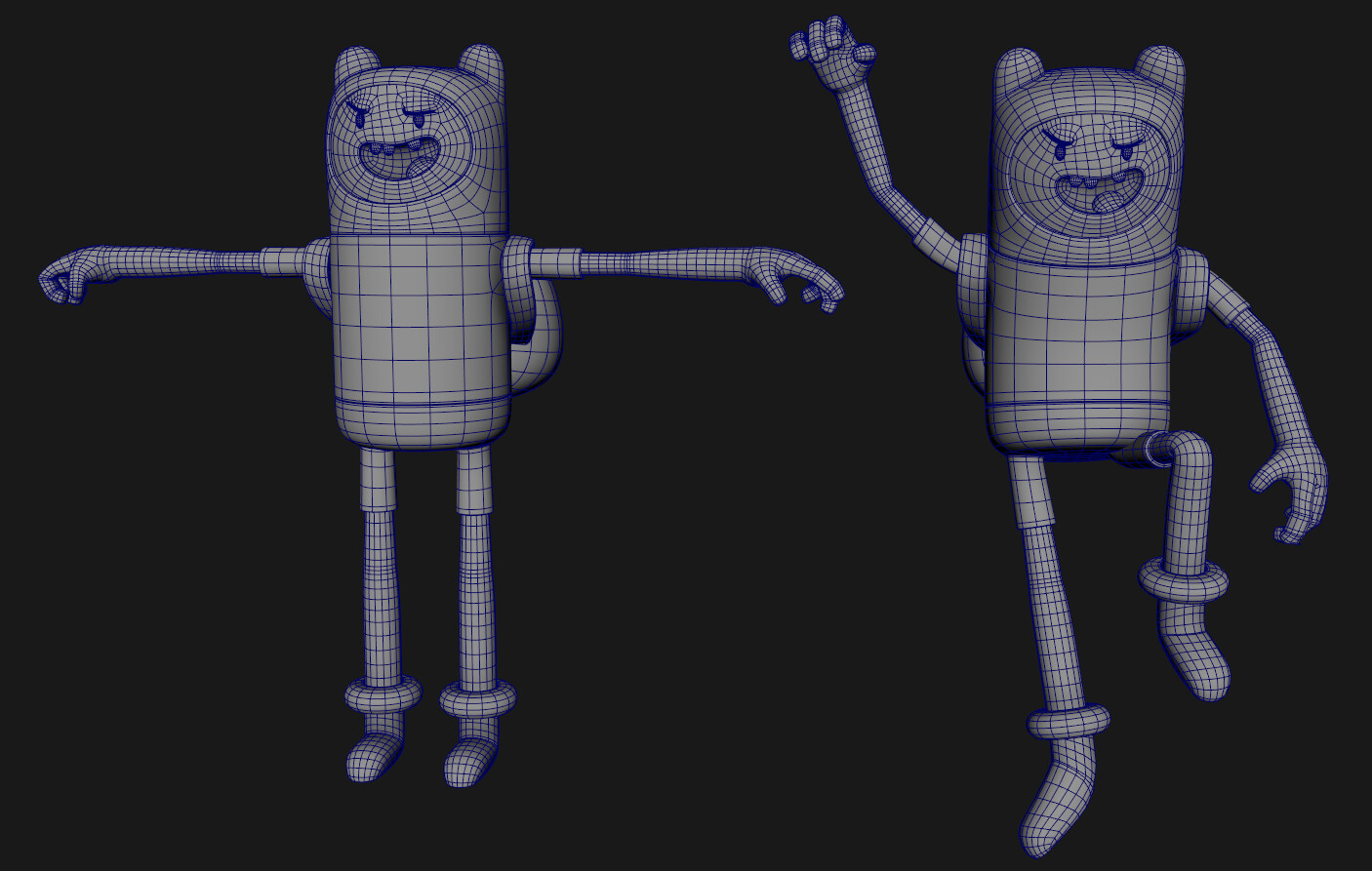 ArtStation - 3D model Finn - Adventure Times | Resources