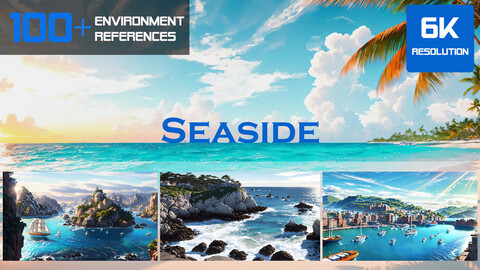 100+ Seaside Landscape - Environment References | 6K Resolution